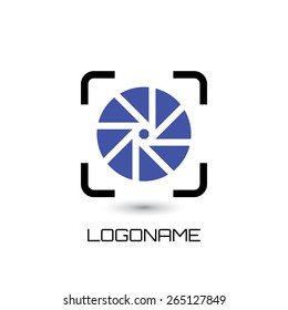 Abstract logo template. Corporate icon. Vector illustration.