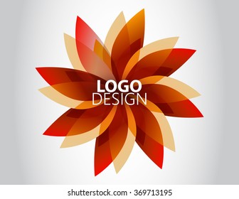 Abstract Logo template. Corporate icon such as logotype. Creative stock vector template