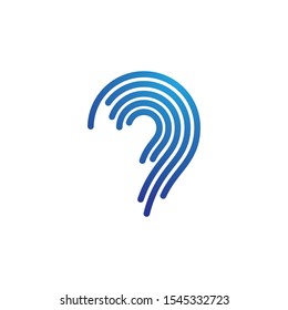 Abstract logo template illustration design