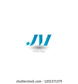abstract logo template, letter J M , vector illustration graphic design