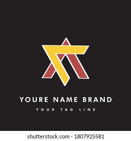Plantilla de logotipo abstracto, perfecta para cualquier marca o logotipo de empresa u organización