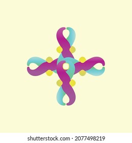 abstract logo template suitable for any business