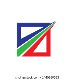 Abstract logo template - Vector
