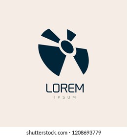 Abstract logo template. Vector icon element for your company