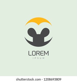Abstract logo template. Vector icon element for your company