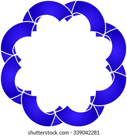 Abstract logo template. Vector illustration.