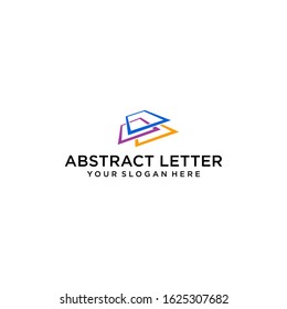 abstract logo that depicts a three-point shape

