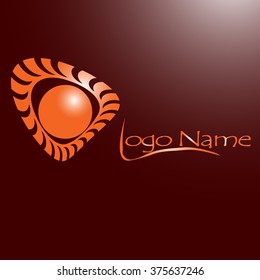 abstract logo that would,EPS10 suit your company