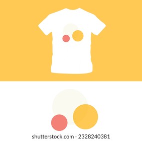 abstract logo t-shirt design editable template