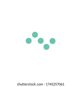 Abstract Logo. Usable for Business and Technology Logos. Flat Vector Logo Design Template Element.