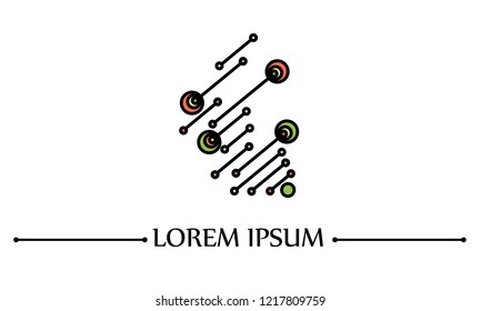 abstract logo vector 