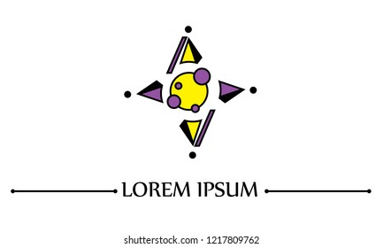 abstract logo vector 
