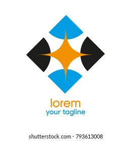 abstract logo vector