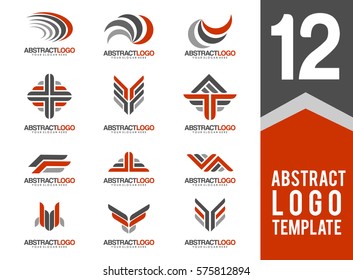 Abstract  Logo Vector Collection. You can use for Company Logo template. vector eps.10