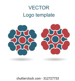 Abstract logo vector design template. Business creative concept