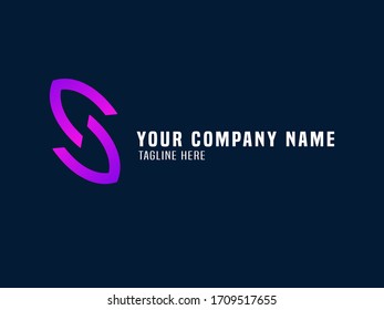 Abstract Logo Vector Gradient Alphabet