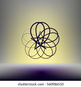 Abstract logo vector icon design element