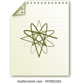Abstract logo vector icon design element
