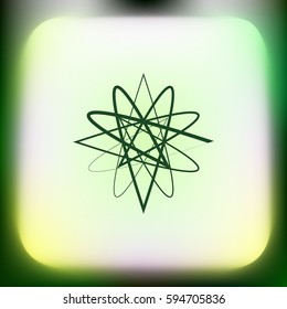 Abstract logo vector icon design element