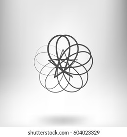 Abstract logo vector icon design element