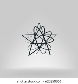 Abstract logo vector icon design element