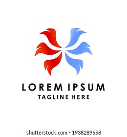  Abstract Logo Vector Icon Illustration.