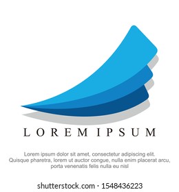 Abstract Logo Vector Illustration concept, icon or symbol template