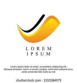 Abstract Logo Vector Illustration concept, icon or symbol template