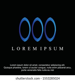 Abstract Logo Vector Illustration concept, icon or symbol template