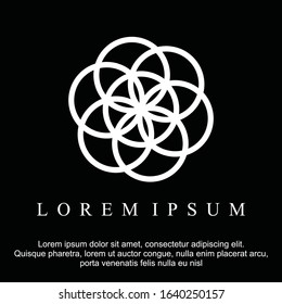 Abstract Logo Vector Illustration concept, icon or symbol template