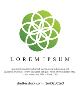 Abstract Logo Vector Illustration concept, icon or symbol template