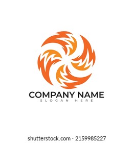 Abstract logo vector illustration design