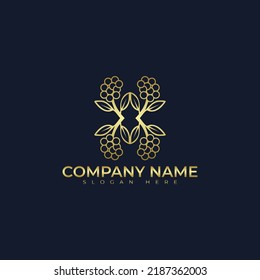 Resumen de diseño de ilustraciones vectoriales de logotipo