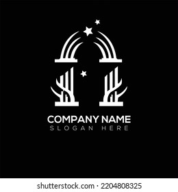 Abstract  logo vector illustration design 