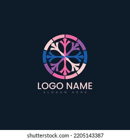 Abstract logo vector illustration design