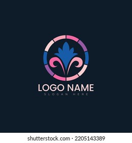 Abstract logo vector illustration design