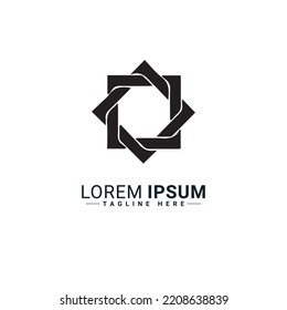 Abstract logo vector illustration design 