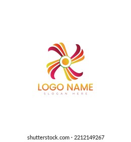 Resumen de diseño de ilustraciones vectoriales de logotipo