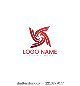 Abstract logo vector illustration design