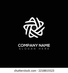 Resumen de diseño de ilustraciones vectoriales de logotipo 