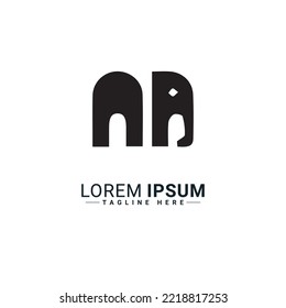 Resumen de diseño de ilustraciones vectoriales de logotipo 