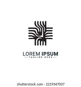 Resumen de diseño de ilustraciones vectoriales de logotipo 