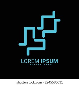 Resumen de diseño de ilustraciones vectoriales de logotipo