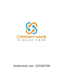 Abstract logo vector illustration design