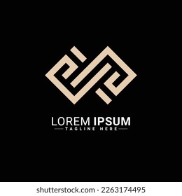 Resumen de diseño de ilustraciones vectoriales de logotipo