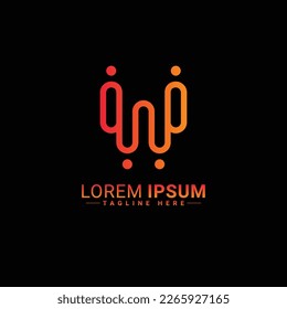 Abstract logo vector illustration design 