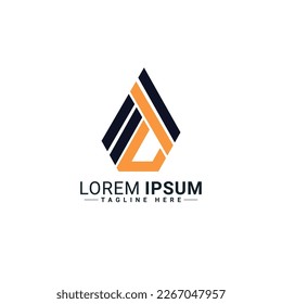 Abstract logo vector illustration design