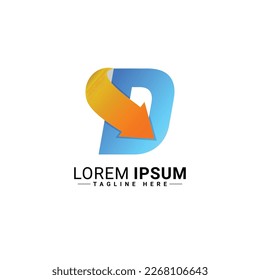 Resumen de diseño de ilustraciones vectoriales de logotipo 