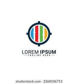 Resumen de diseño de ilustraciones vectoriales de logotipo 