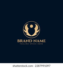 Resumen de diseño de ilustraciones vectoriales de logotipo